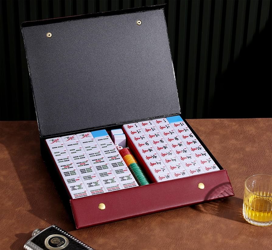 麻雀 yaojiejinjing 麻雀 yaojiejinjing Professional Chinese Mahjong Game Set,